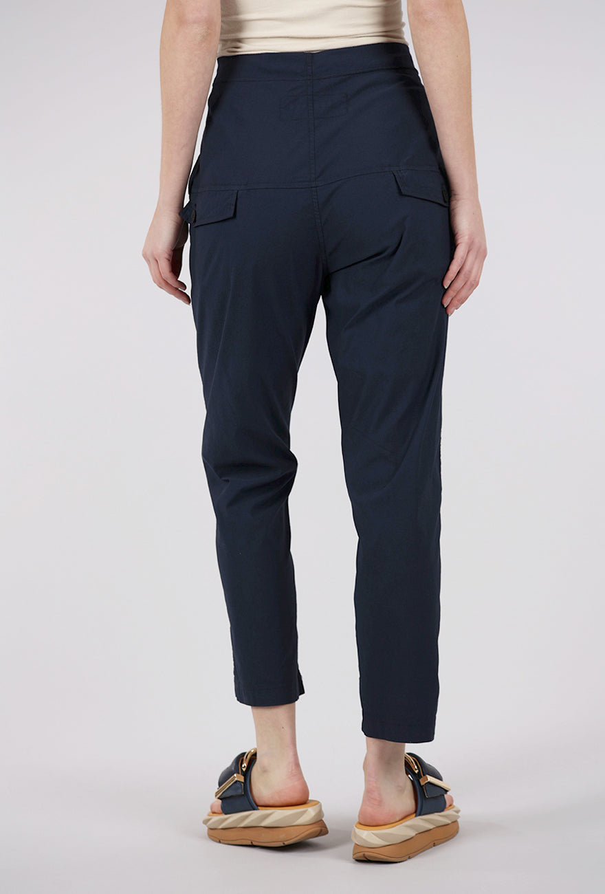 Rundholz Paper Cotton Trousers, Ink 