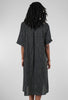 M Square Breeze Shaft Print Dress, Black Multi 