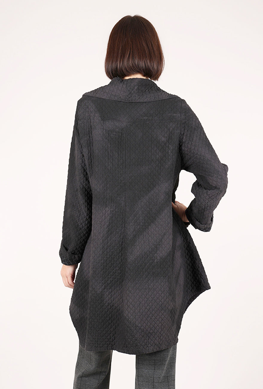 Cynthia Ashby Linus Quilted Jacket, Soot 