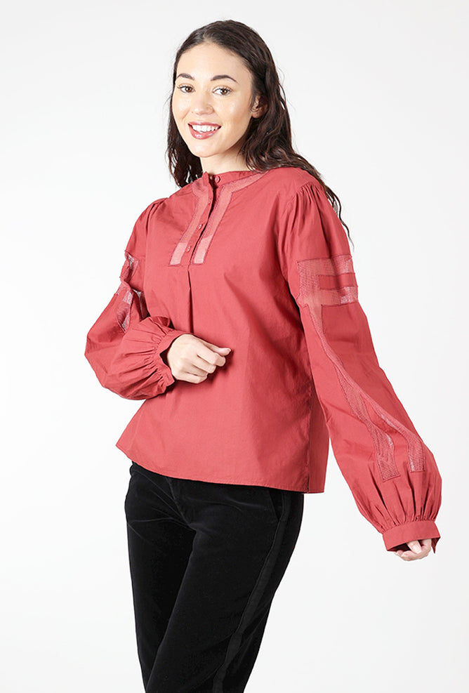 Bel Kazan Patricia Top, Red Pear 