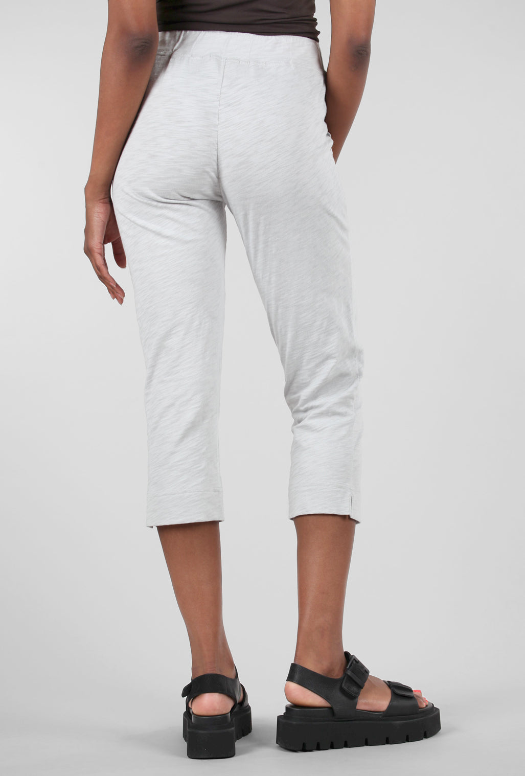 Escape by Habitat Cotton Slub Pocket Capri, Dune 