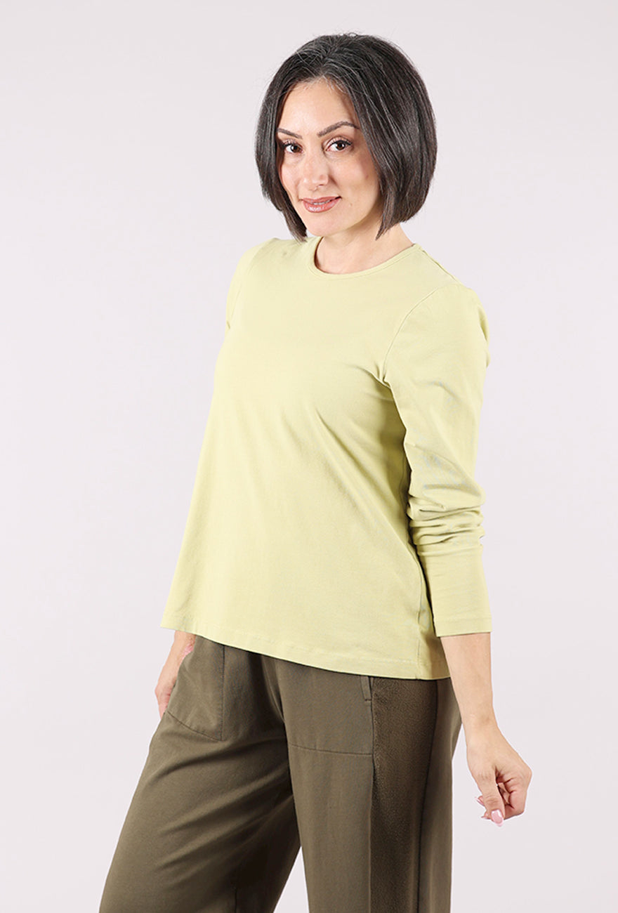 Fenini Sandra Layer Tee, Pea 