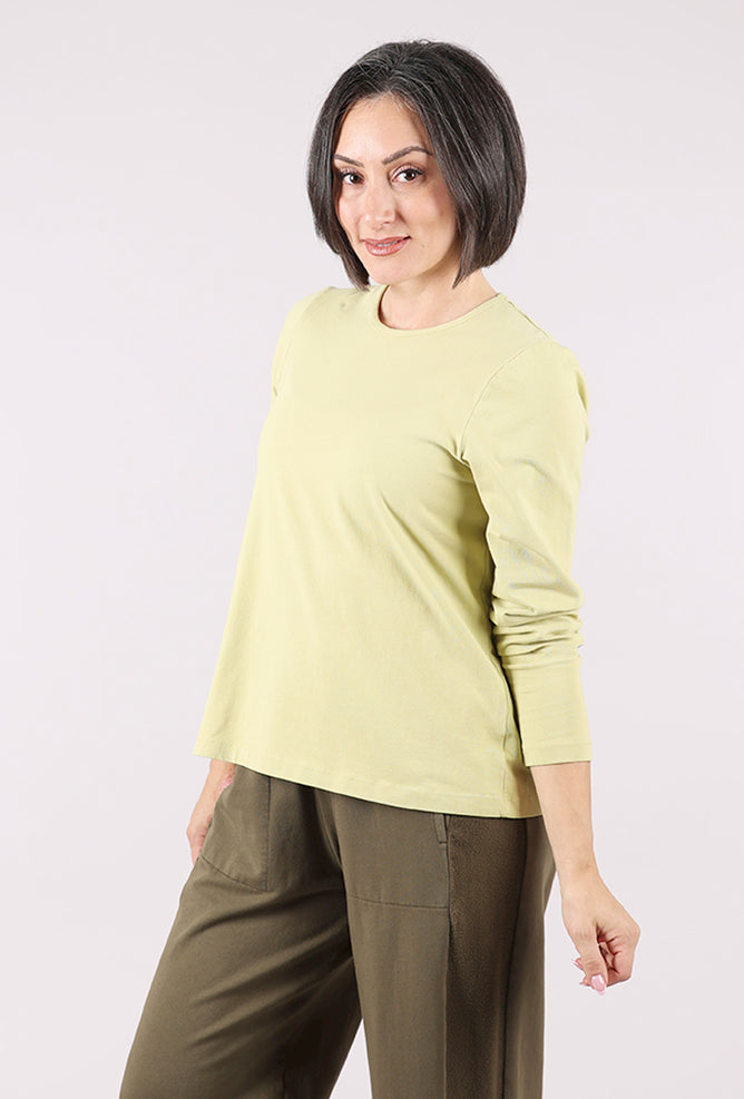 Fenini Sandra Layer Tee, Pea 