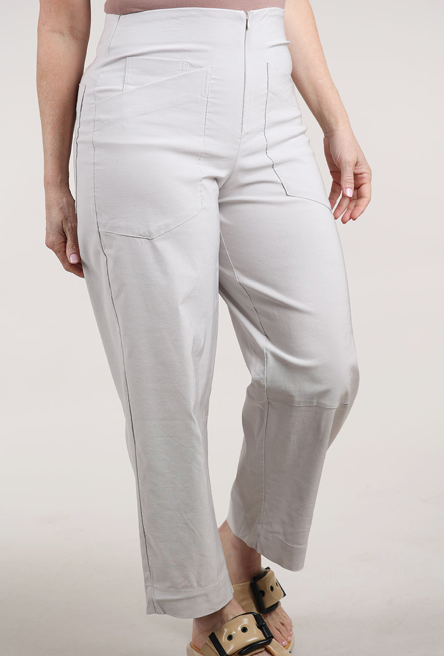 Olivia by Habitat Woven Edit Crop Pant, Sand 
