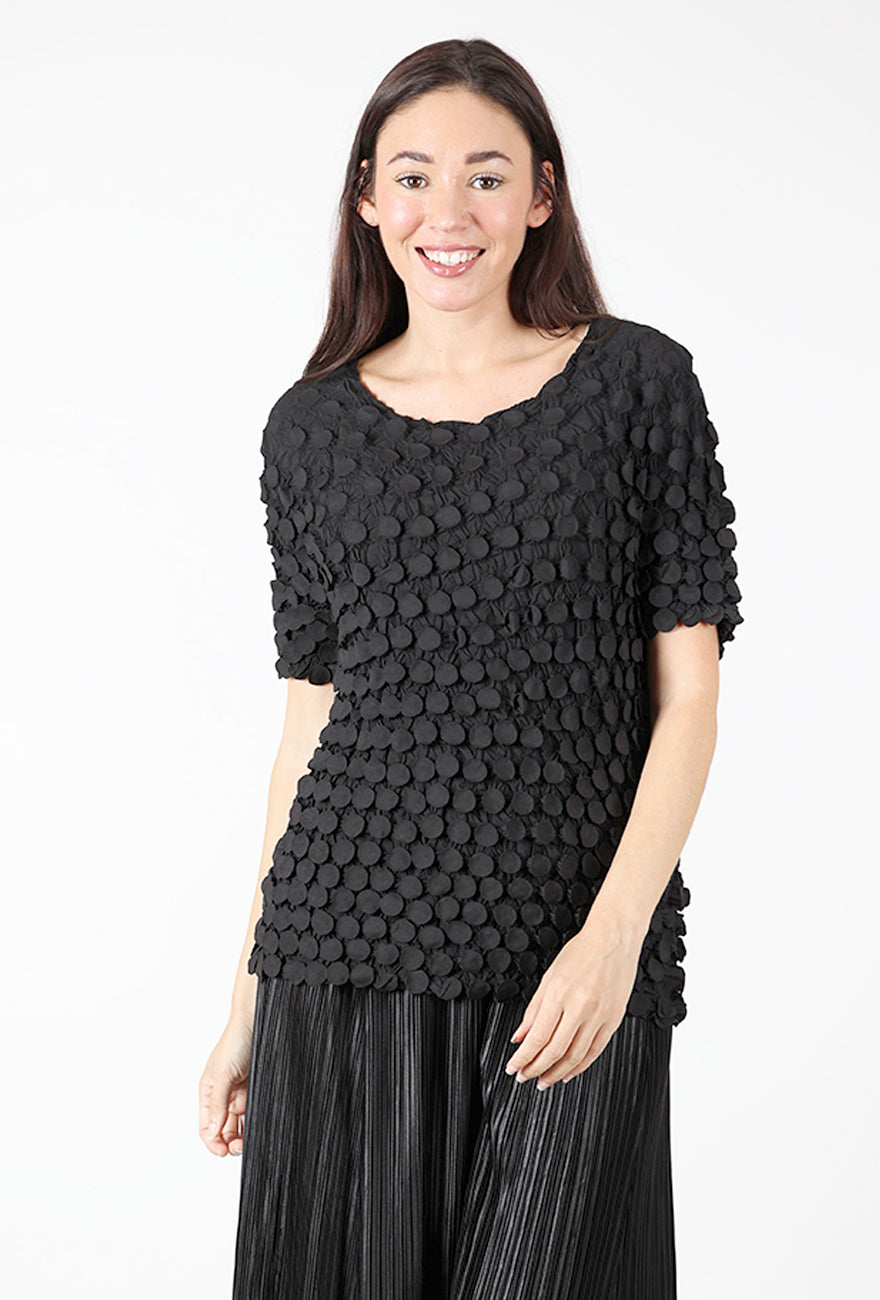 Bubble Top,Black