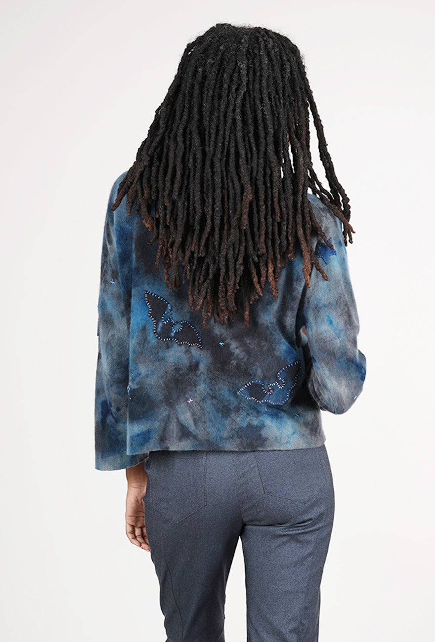 Galadriel Mattei Polo Decon Relaxed Crop, Nocturne 