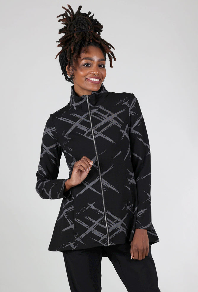 Liv Ponte Jacquard Stella Jacket, Black 