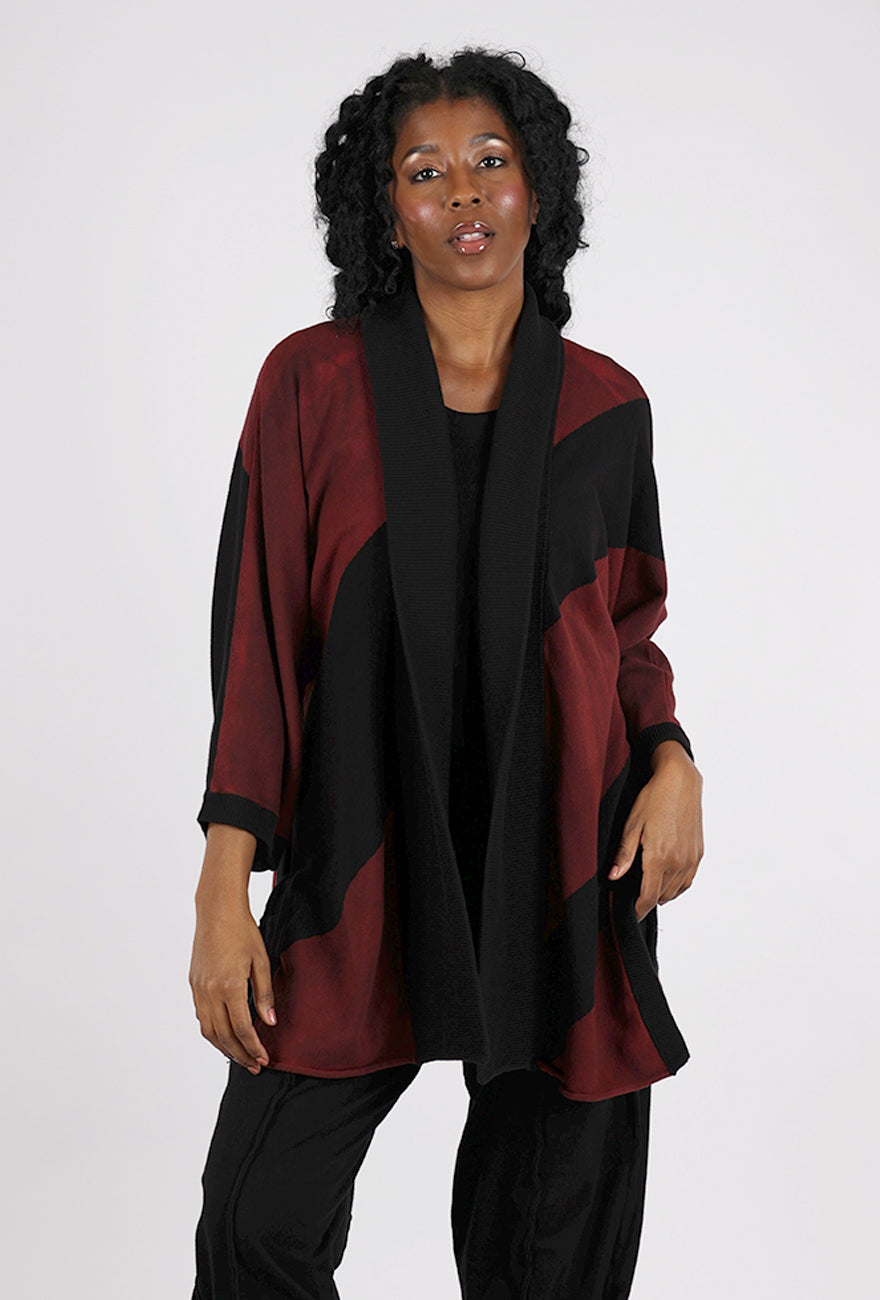 Cynthia Ashby Elle Cardie Jacket, Heart One Size Heart