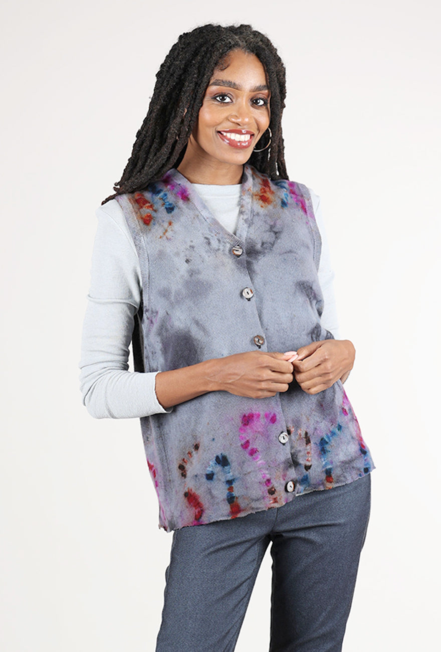 Galadriel Mattei Coral Reef Vest, Smoke 