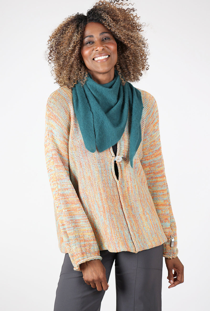 Solid Open Knit Bandana, Timber