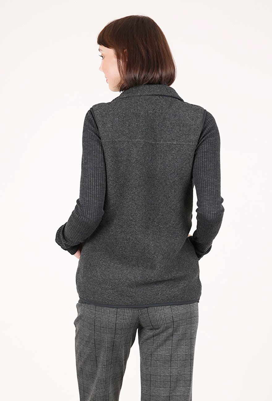 Smartwool Second Cut Fleece Vest, Black 