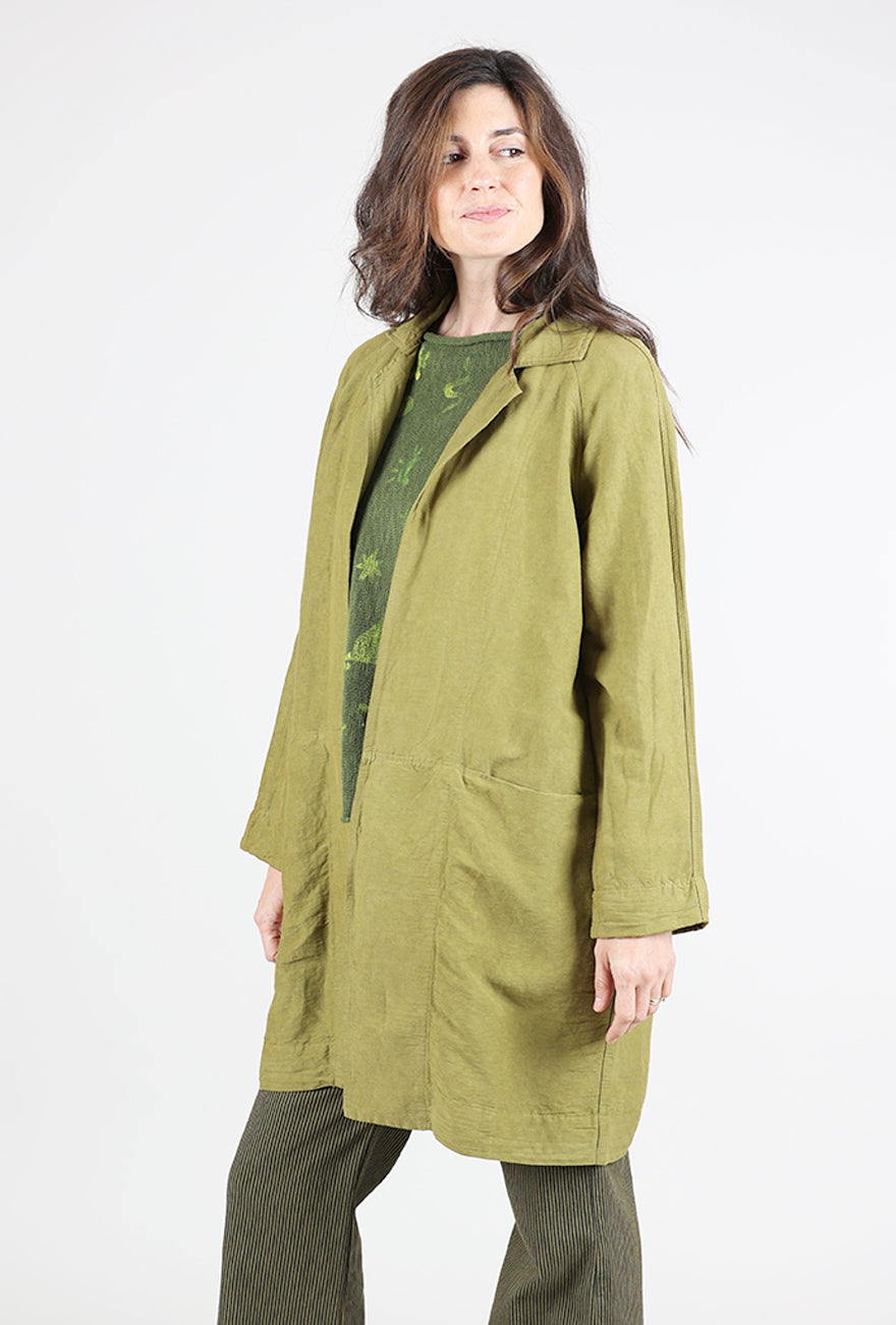Prairie Underground Silk Habitual Coat, Herb 