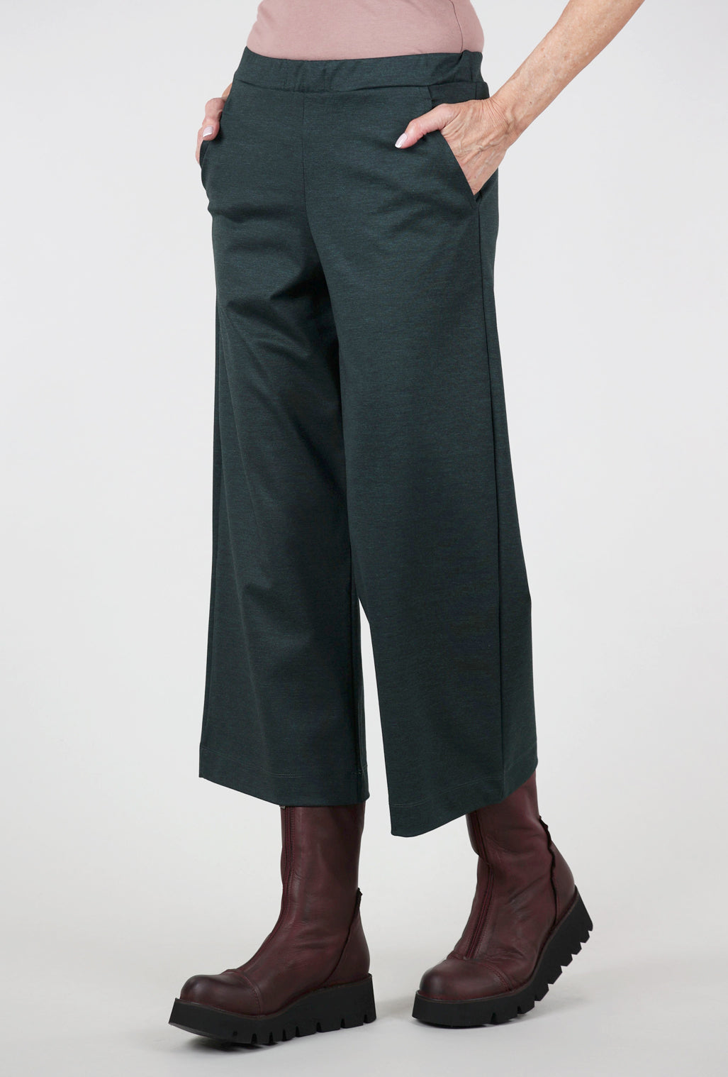 Alembika Ponte Flare Pant, Forest 