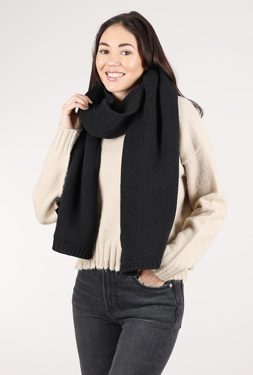 Pluslavie The Meshed Scarf, Black 