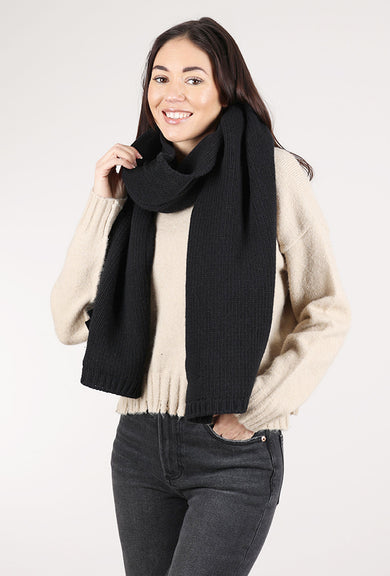 The Meshed Scarf, Black
