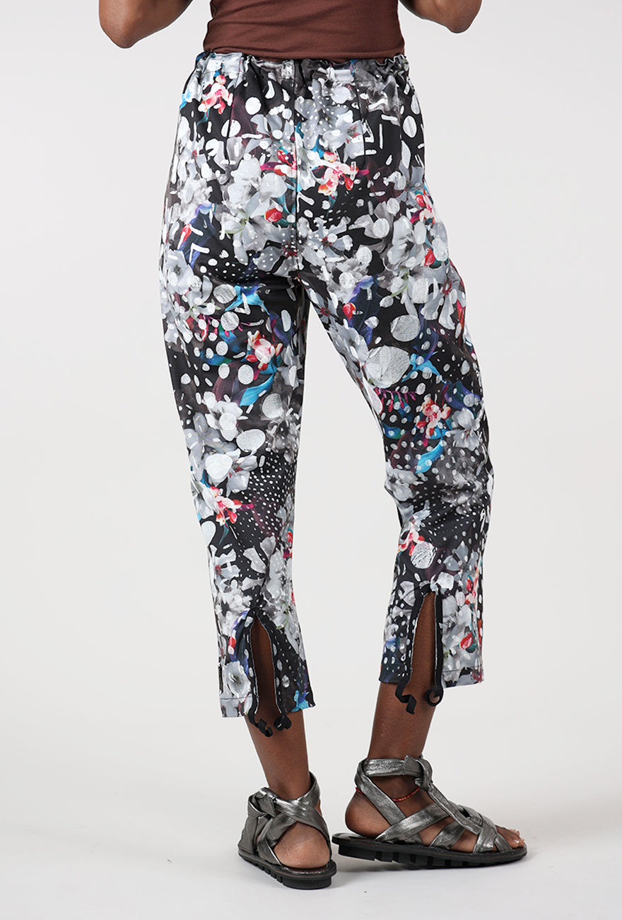 Kick Pant, Black Floral
