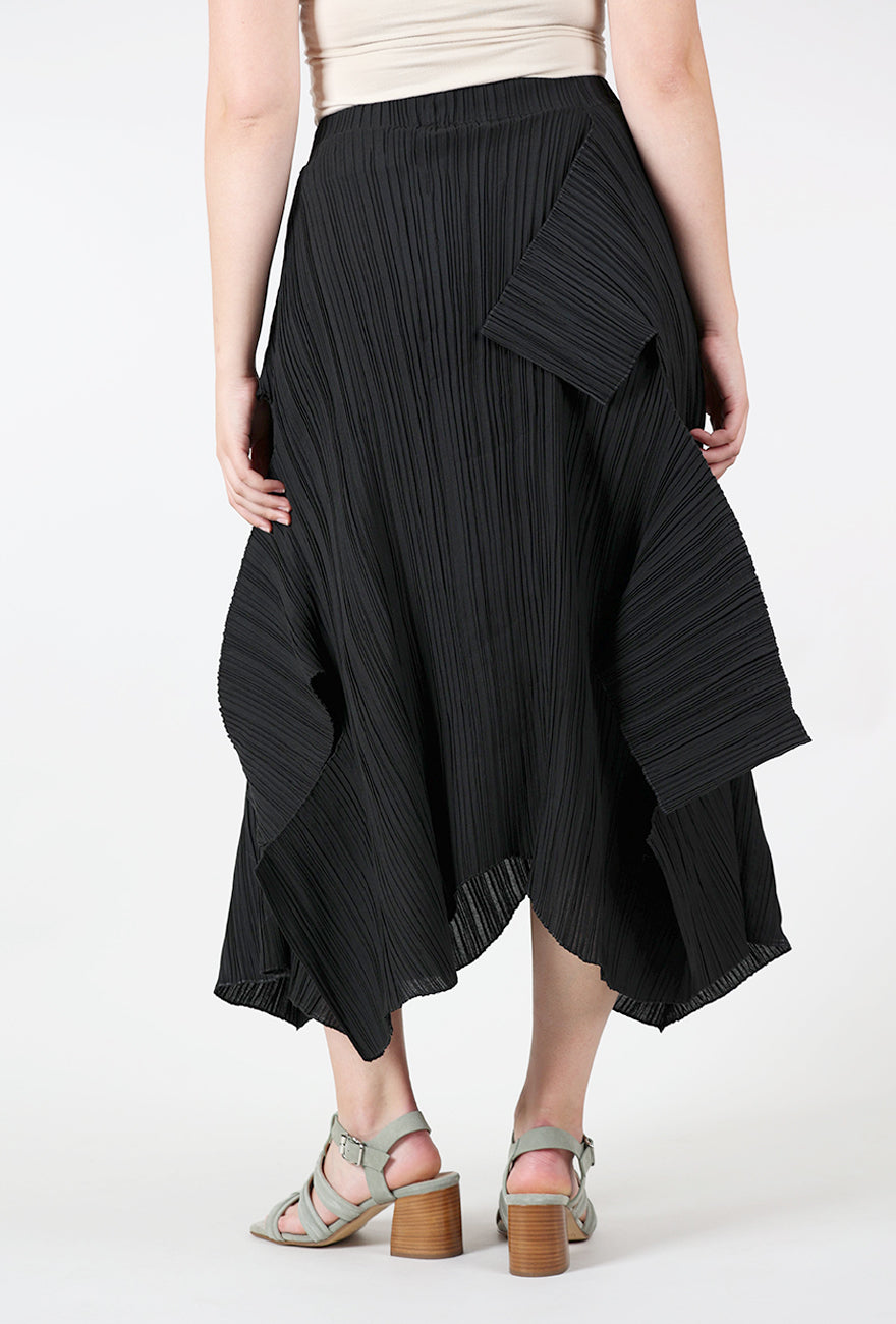 Shuttle Skirt, Black Angle 3