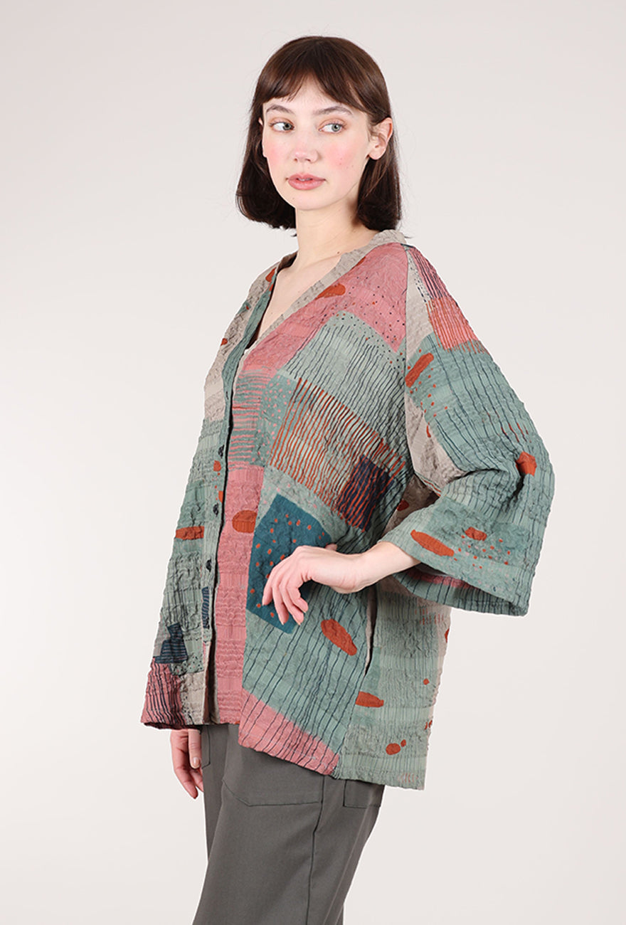 3 Potato Winkle Jacket, Baked Clay/Sage 