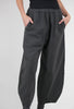 Cynthia Ashby Flannel Trouser, Charcoal 