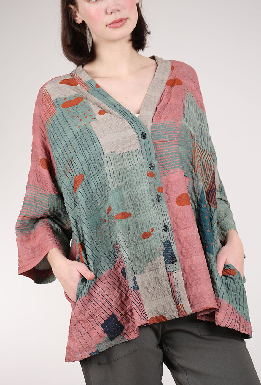 3 Potato Winkle Jacket, Baked Clay/Sage 