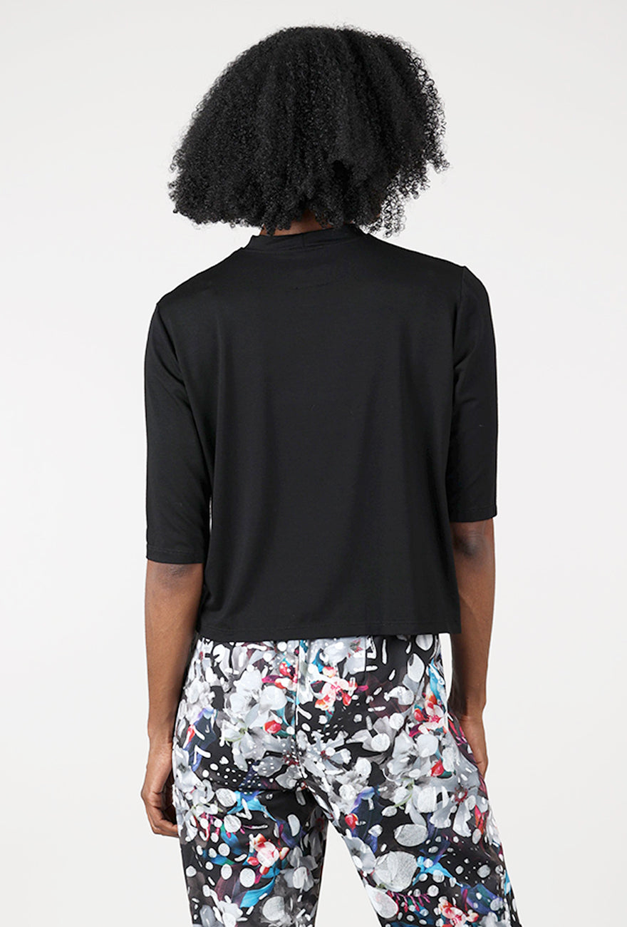 Love Tee, Black/Citrus Angle 3