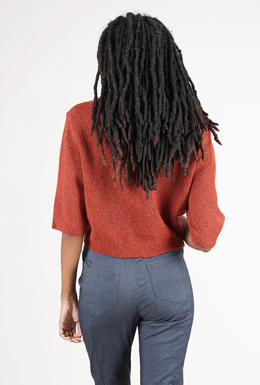 Grade & Gather Cutie Collar Sweater, Maple 