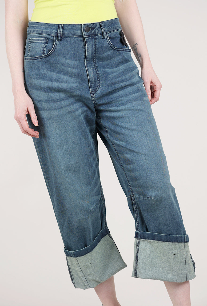 Pluslavie Big Balloon Jeans, Blue 
