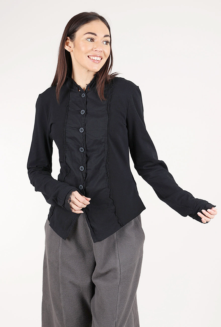 Pal Offner Cotton Patched Mini Penguin Jacket, Black 