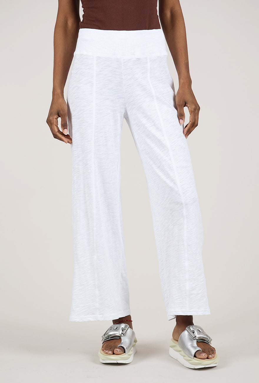 Escape by Habitat Cotton Slub Everywhere Pant, White 