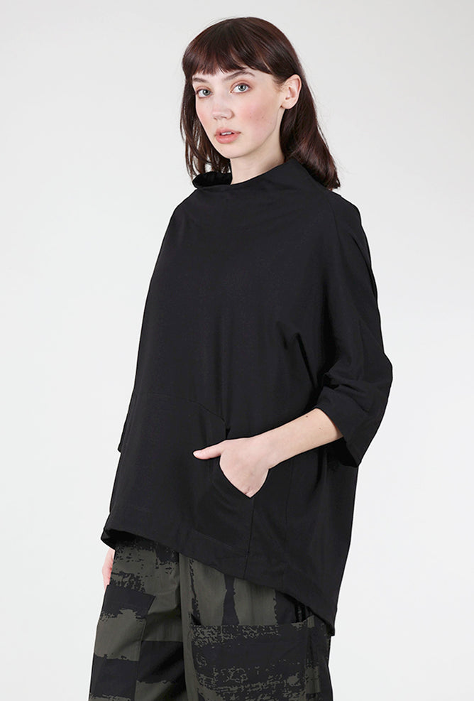 Alembika Kangaroo Pocket Swing Top, Black 