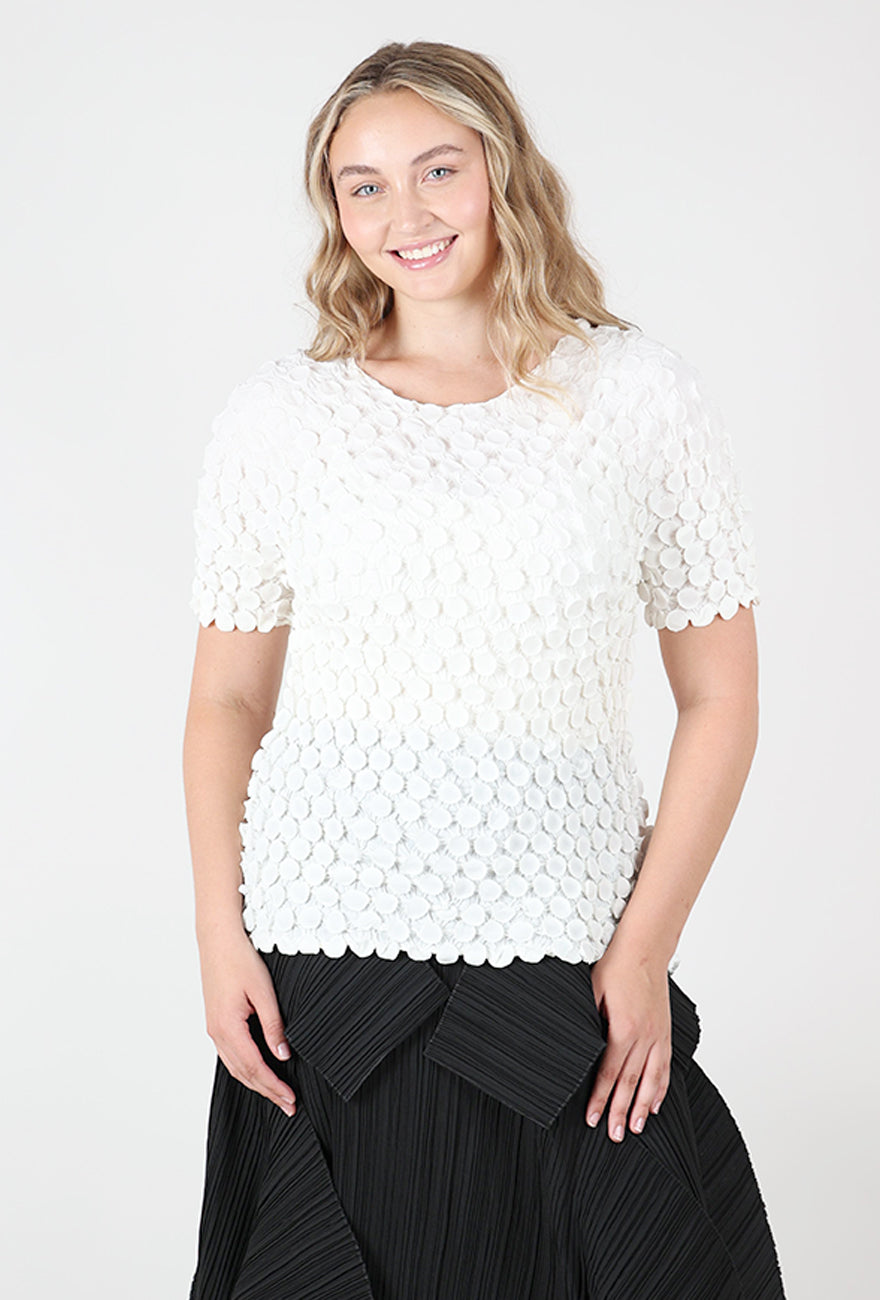 Bubble Top, White