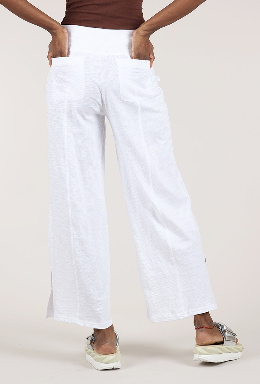 Escape by Habitat Cotton Slub Everywhere Pant, White 