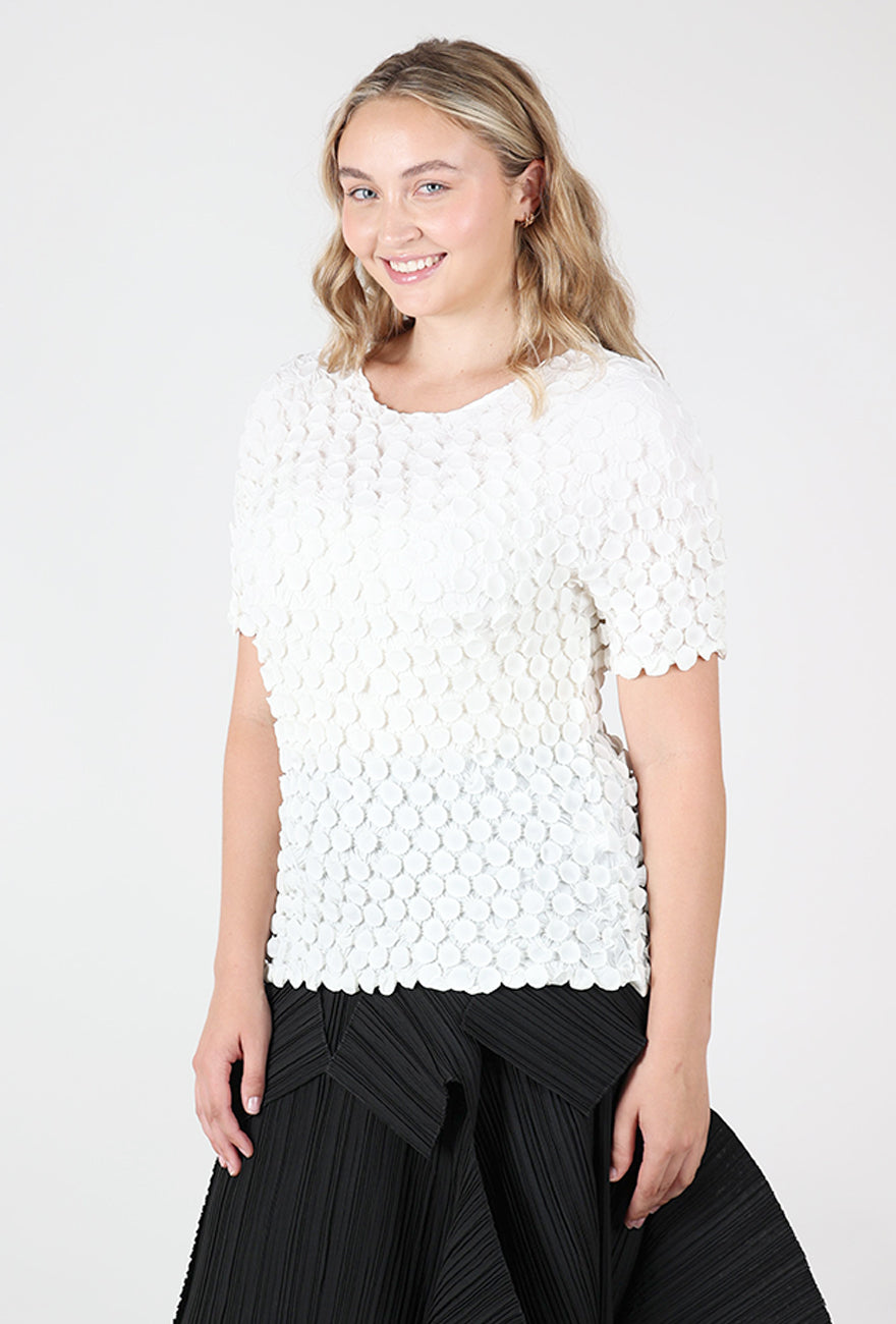 Bubble Top, White
