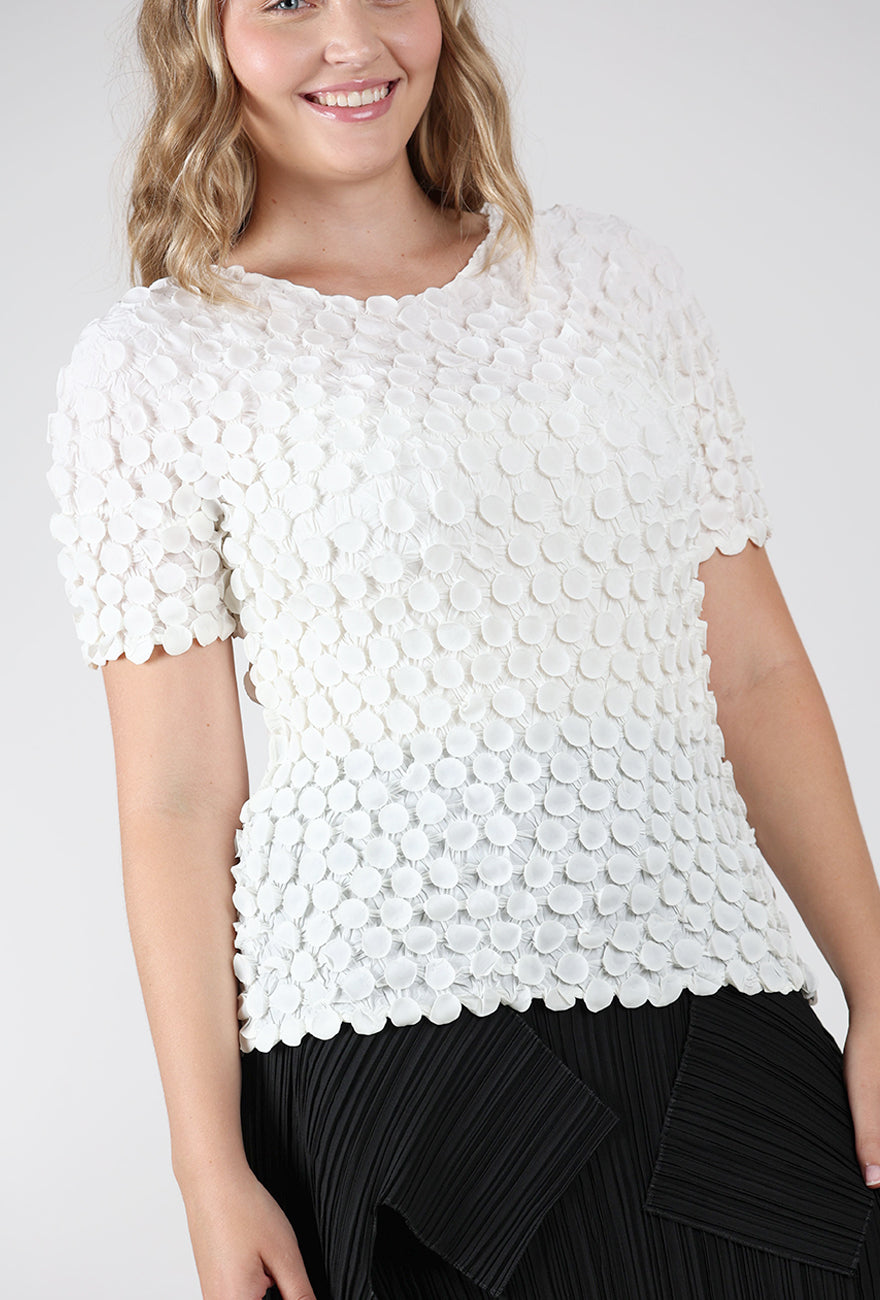 Bubble Top, White