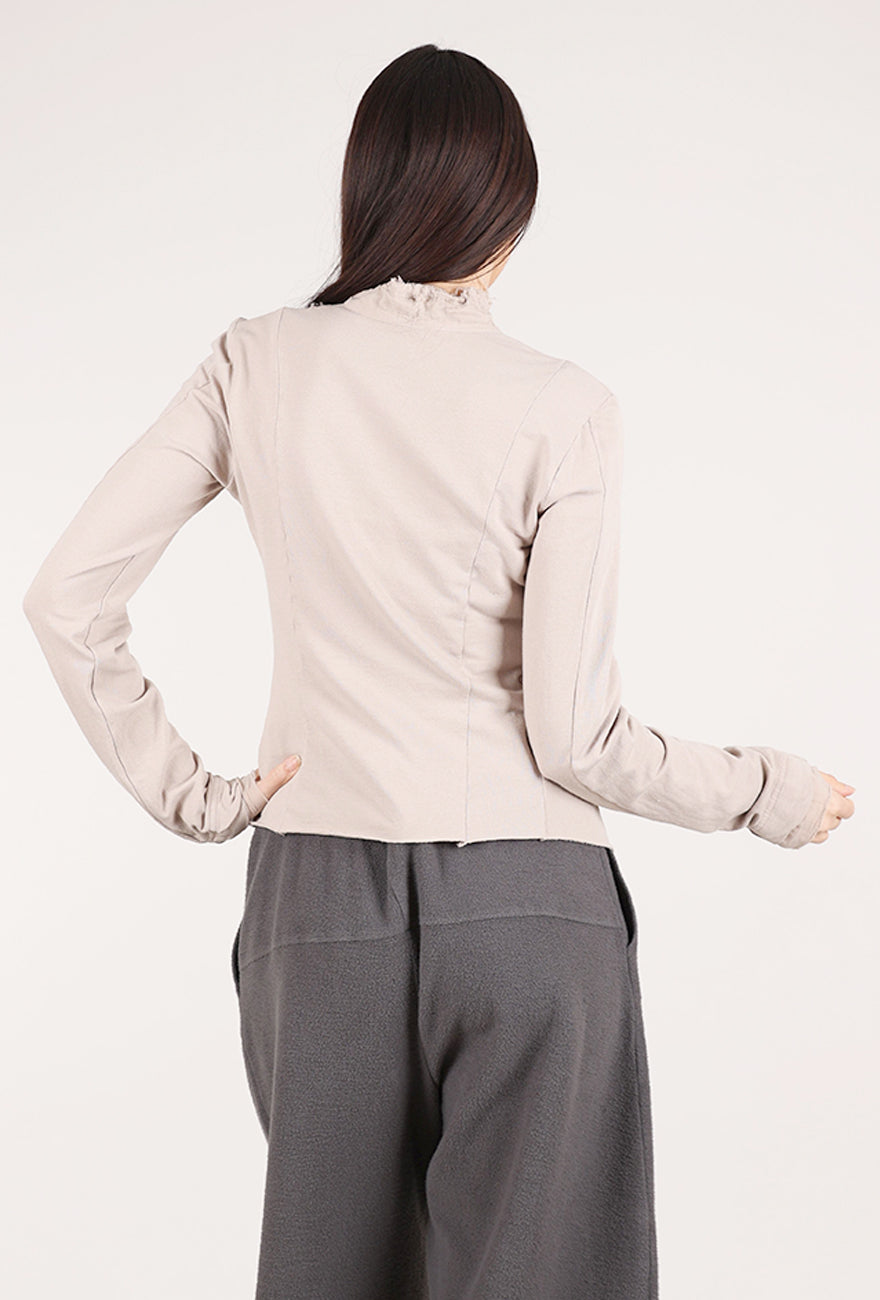 Pal Offner Cotton Patched Mini Penguin Jacket, Greige 