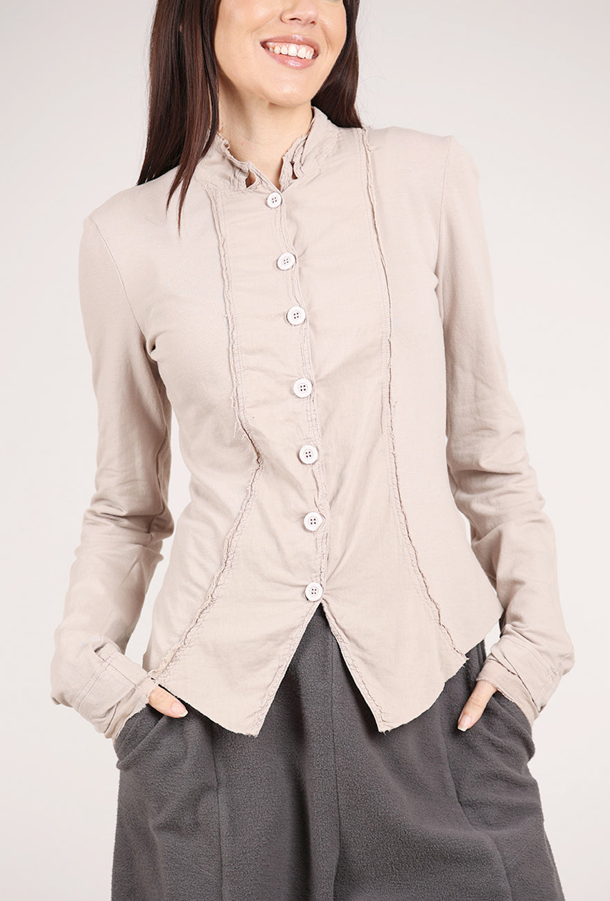 Pal Offner Cotton Patched Mini Penguin Jacket, Greige 