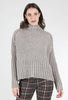 Studio B3 Allen Chunky Crop Sweater, Faded Beige 