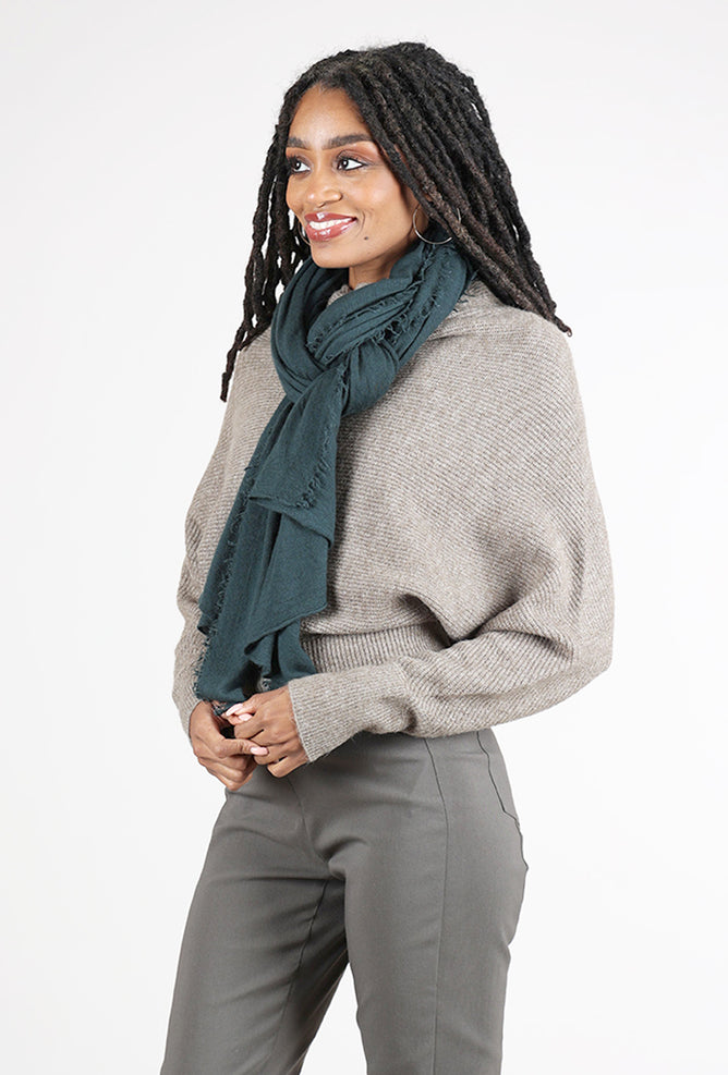 Grisal Love Cashmere Scarf, Ivy 