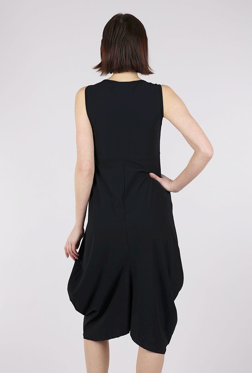 Porto Chorus Dress, Black 