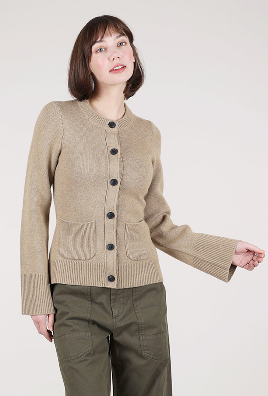 Pistola Dani Cardigan, Toasted Wheat 