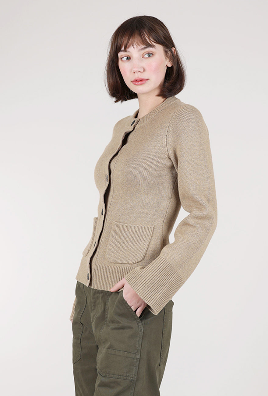 Pistola Dani Cardigan, Toasted Wheat 
