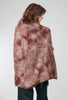 Moyuru Marled Button Cape, Rust 