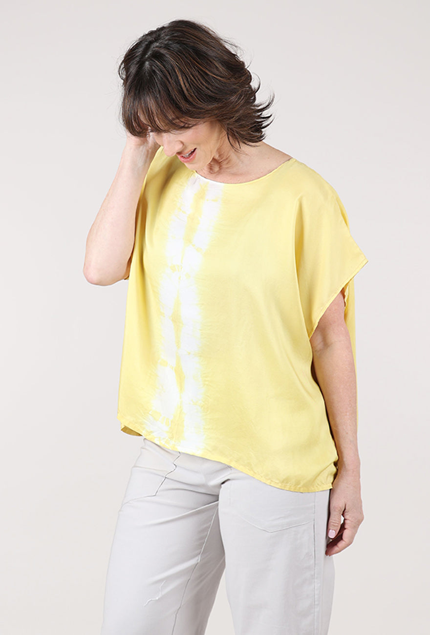 Artists & Revolutionaries Gaia Shibori Top, Sunset 