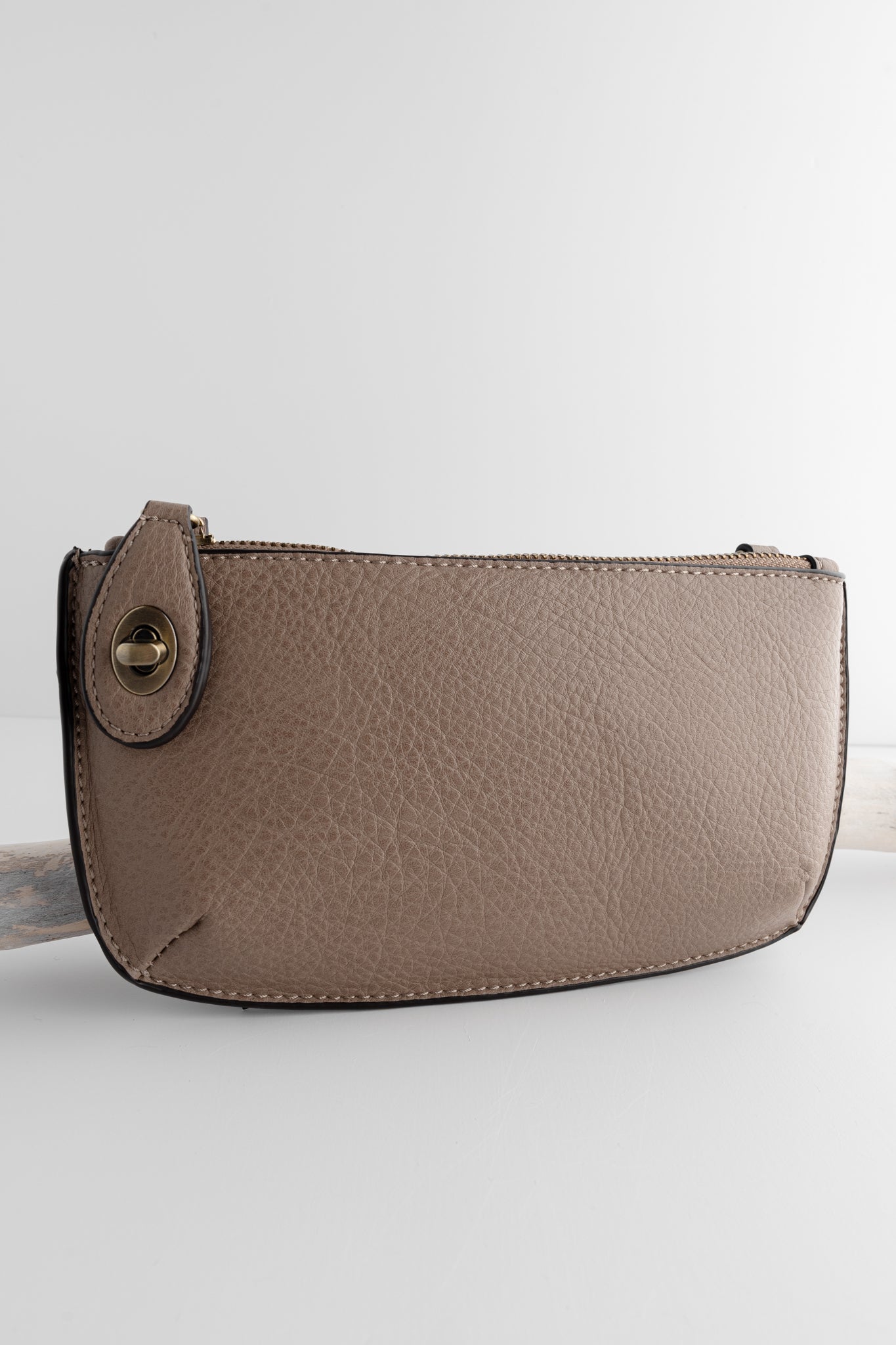 Joy Accessories Mini Crossbody Wristlet - Mushroom 