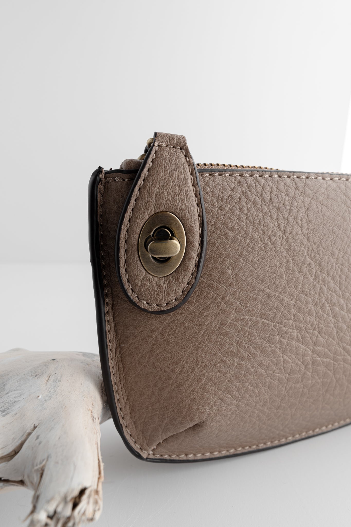 Joy Accessories Mini Crossbody Wristlet - Mushroom 