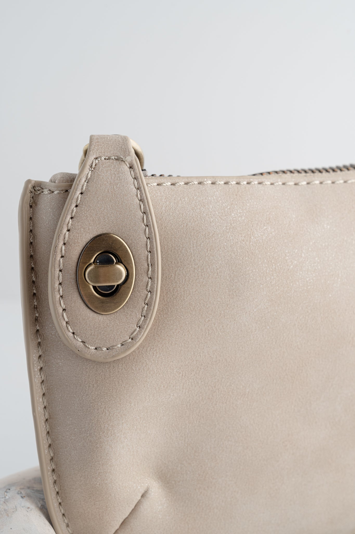 Joy Accessories Mini Crossbody Wristlet, Champagne Luxe 