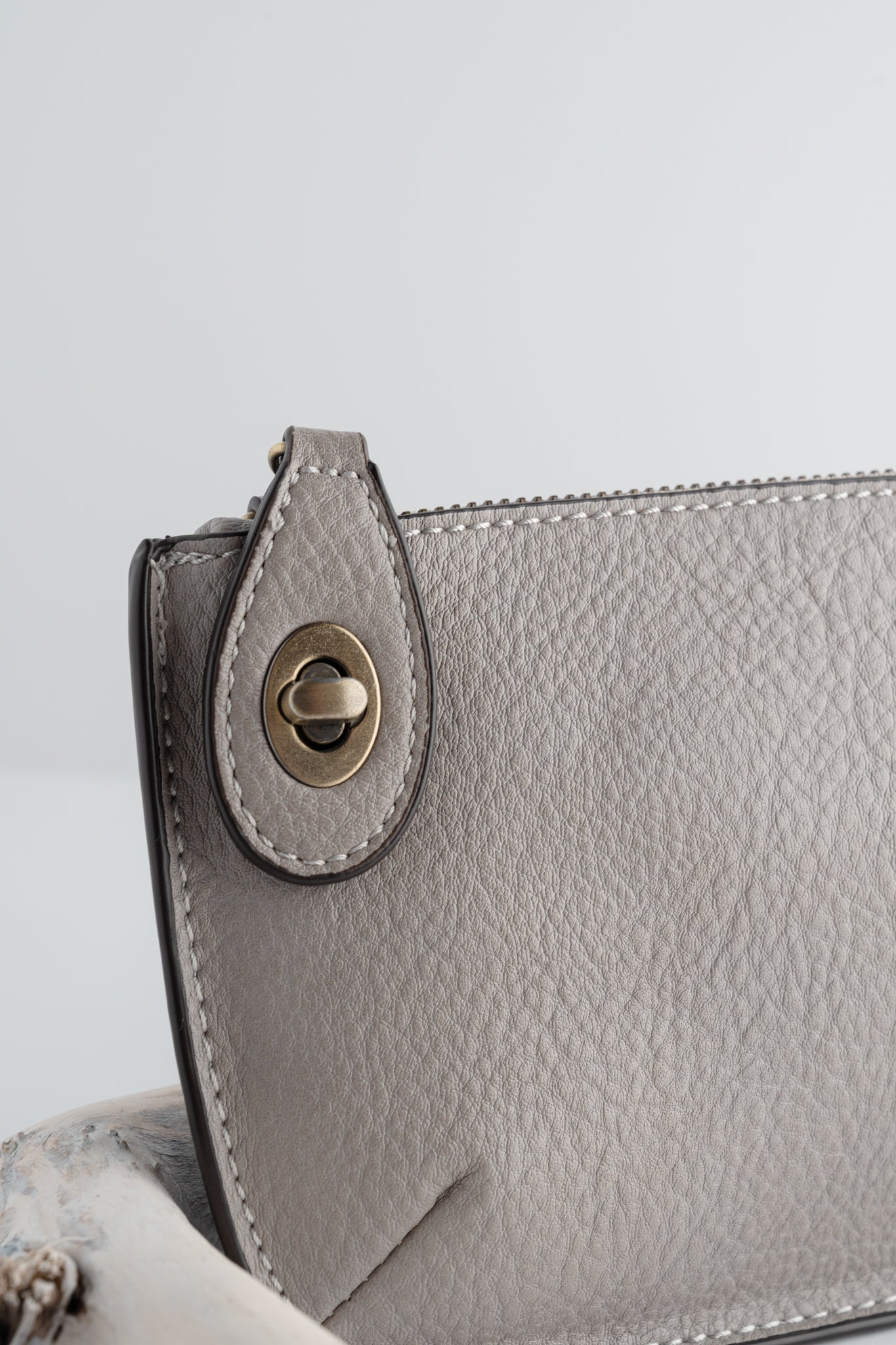 Joy Accessories Mini Crossbody Wristlet, Harbor Gray 