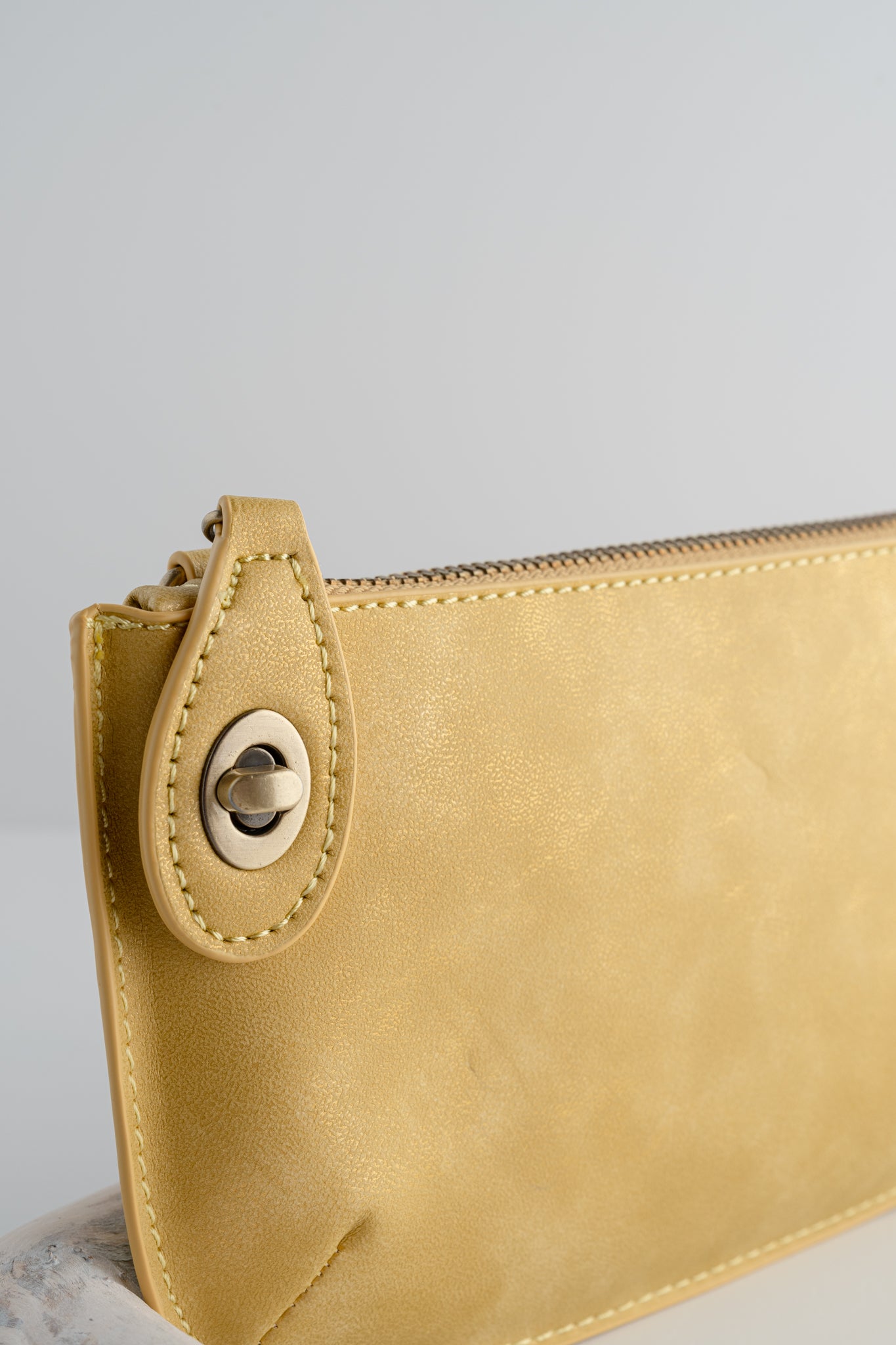Joy Accessories Mini Crossbody Wristlet, Lemon Squeeze Luxe 
