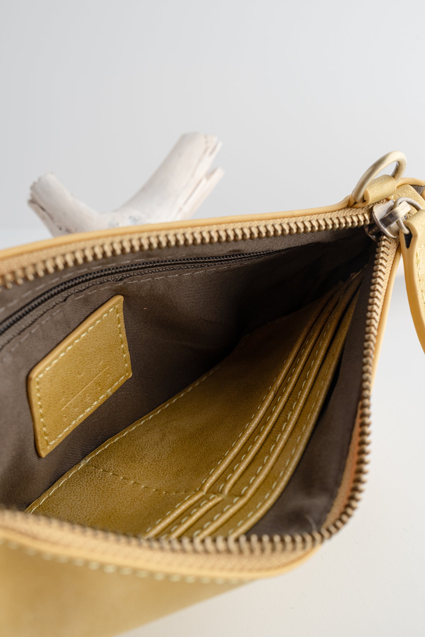 Joy Accessories Mini Crossbody Wristlet, Lemon Squeeze Luxe 