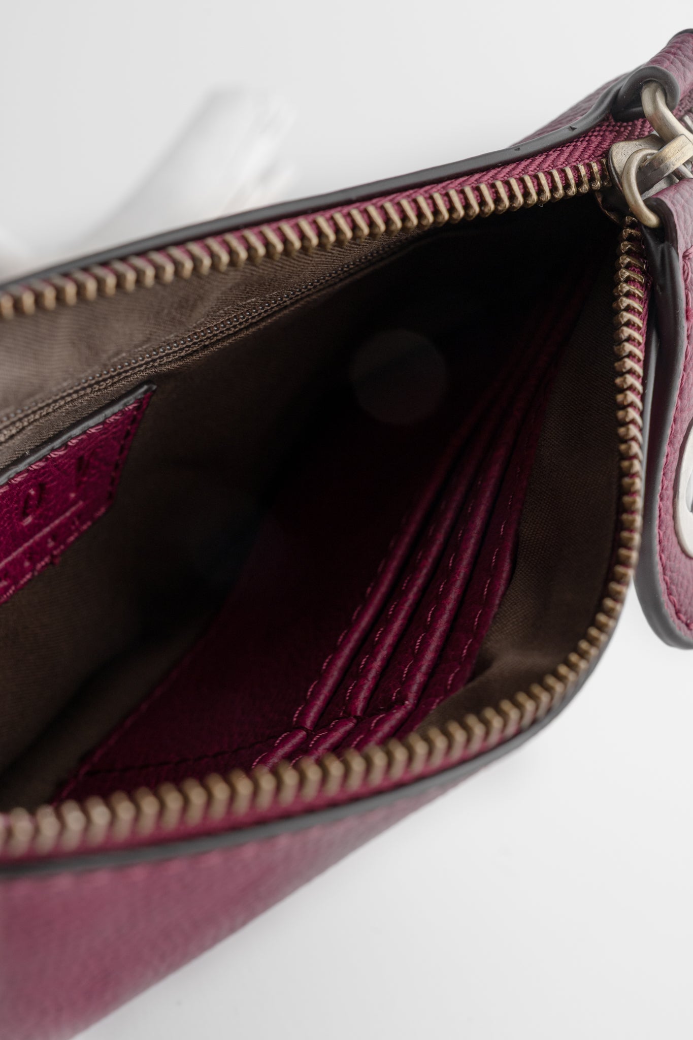 Joy Accessories Mini Crossbody Wristlet - Mulberry 